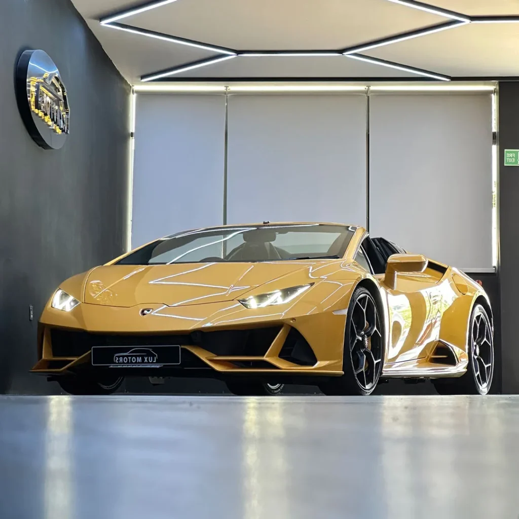Lamborghini Evo Spyder Rental Dubai
