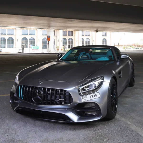 Rent Mercedes Benz AMG GT Convertible 2018 in Dubai 9 jpg 1