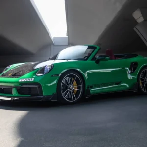 Porsche 911 Turbo S Green
